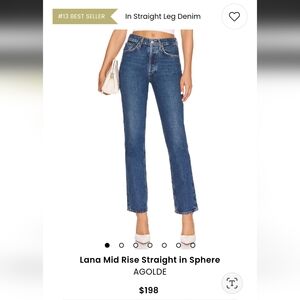 Agolde Lana in Sphere 27